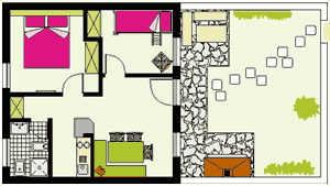 pl�nek bungalov Standard